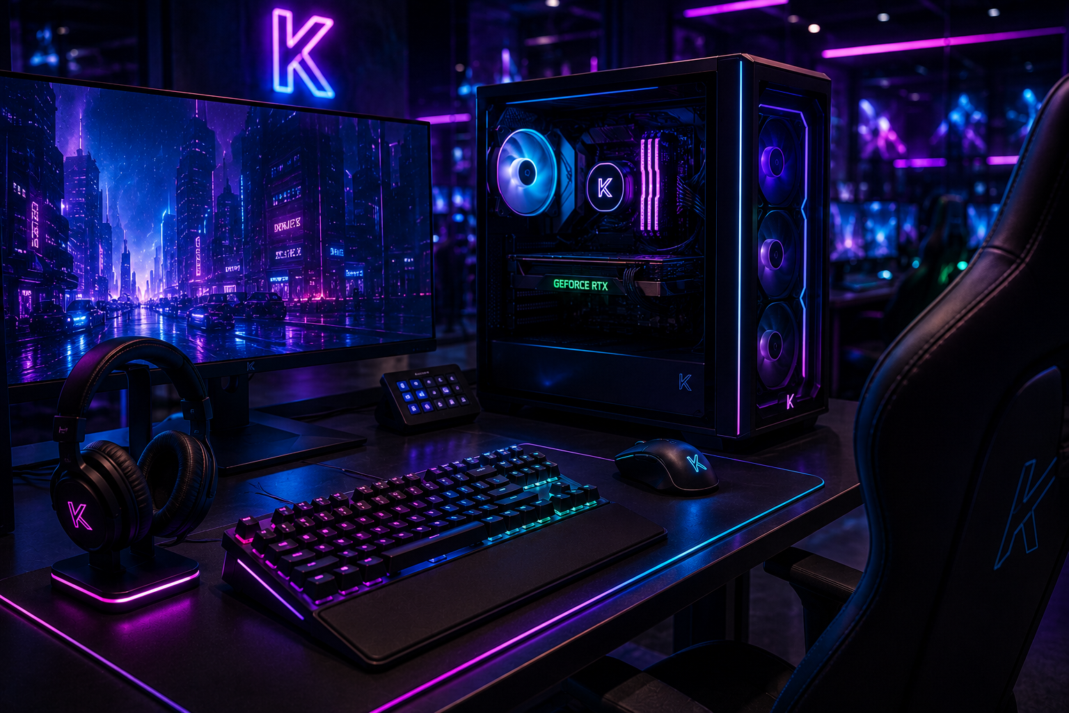 Night gaming club